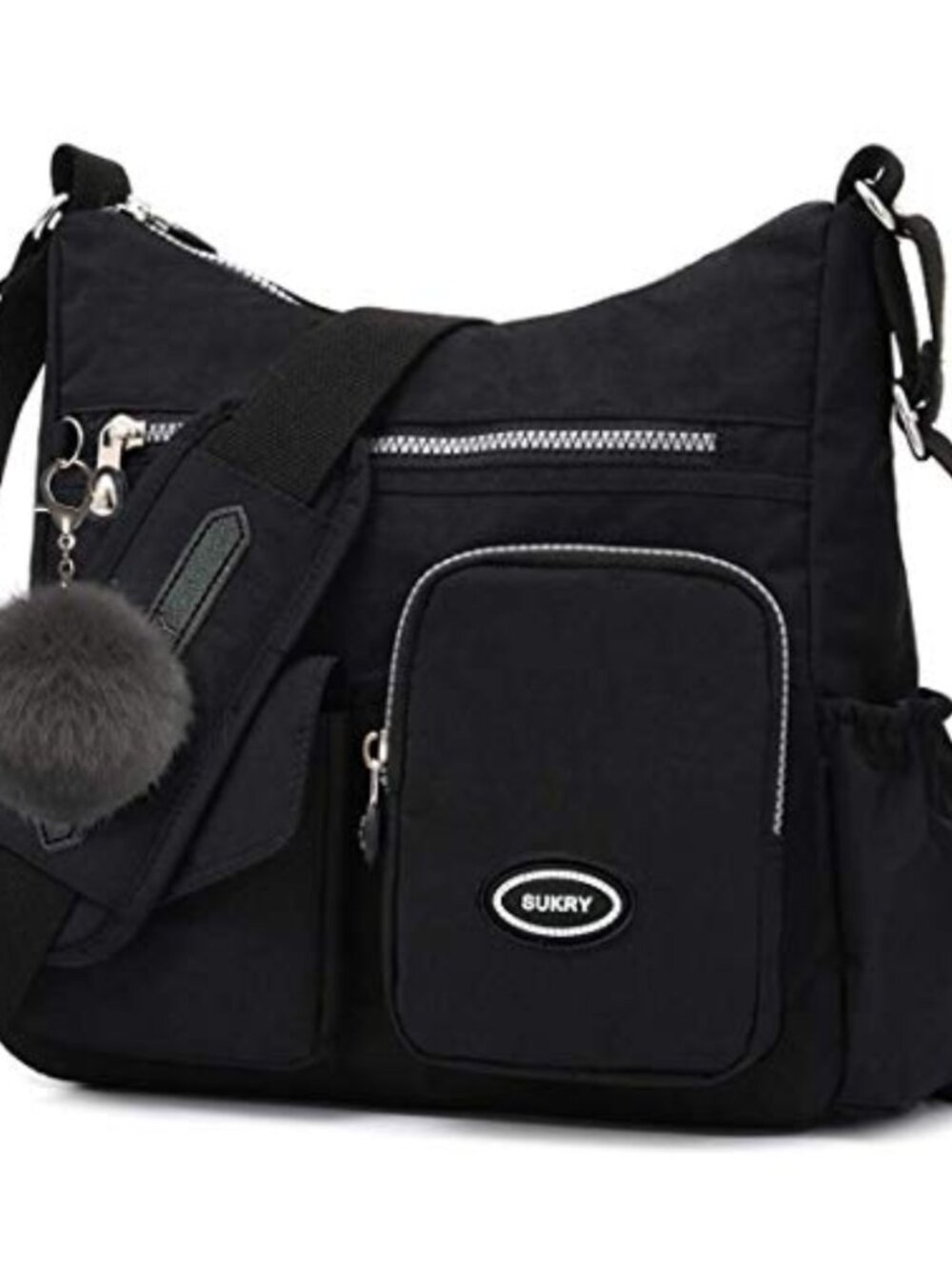 Nylon Crossbody Bag RFID Anti Theft Waterproof Shoulder Travel Purse